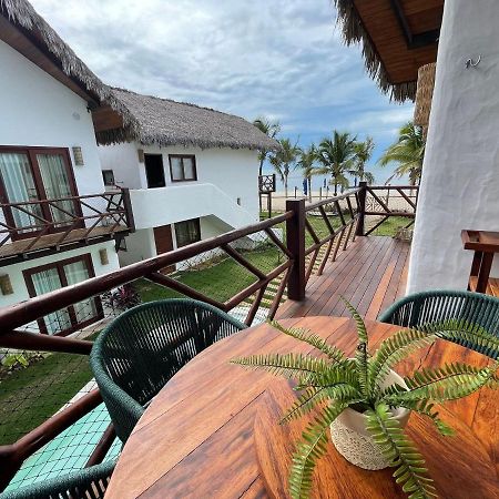 Ap Vila Mar Pe Na Areia Com Vista Para O Mar E Piscina 巴拉格兰德 外观 照片