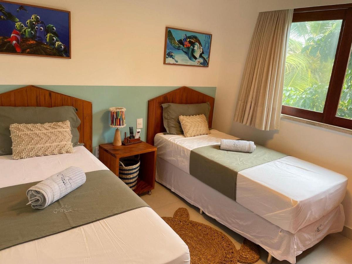 Ap Vila Mar Pe Na Areia Com Vista Para O Mar E Piscina 巴拉格兰德 外观 照片