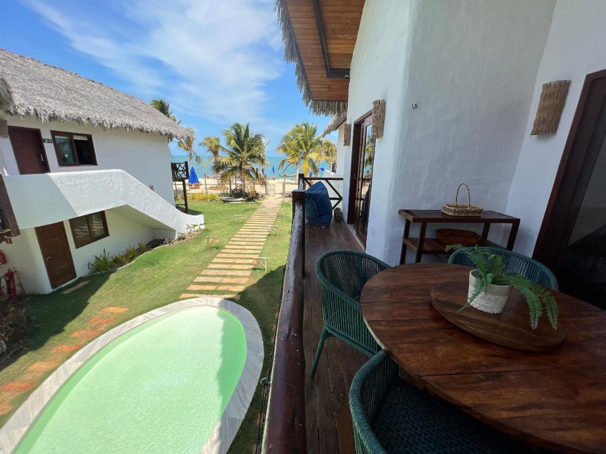 Ap Vila Mar Pe Na Areia Com Vista Para O Mar E Piscina 巴拉格兰德 外观 照片